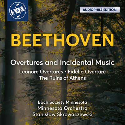 OVERTURES AND INCIDENTAL MUSIC/ STANISLAW SKROWACZEWSKI [베토벤: 레오노레 서곡 1~3번, 피델리오 서곡, 아테네의 폐허 - 스타니슬라프 스크로바체프스키]