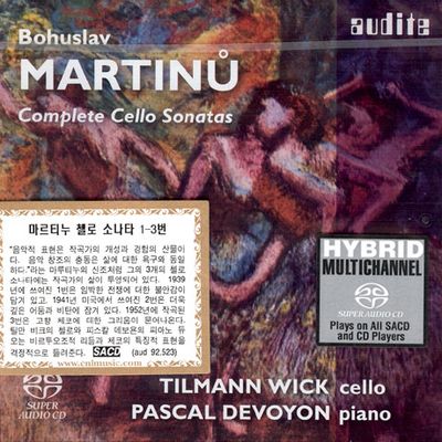COMPLETE CELLO SONATAS/ TILMANNWICK/ PASCAL DEVOYON [SACD HYBRID]