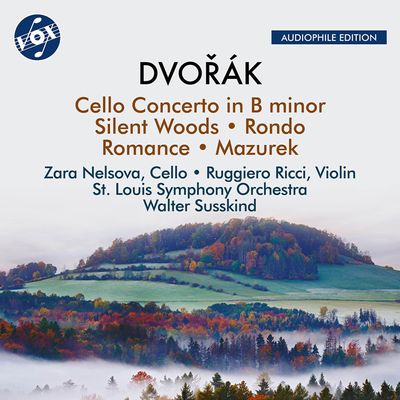 CELLO CONCERTO, ROMANCE/ ZARA NELSOVA, WALTER SUSSKIND [드보르작: 첼로 협주곡 외 - 자라 넬소바, 발터 쥐스킨트]