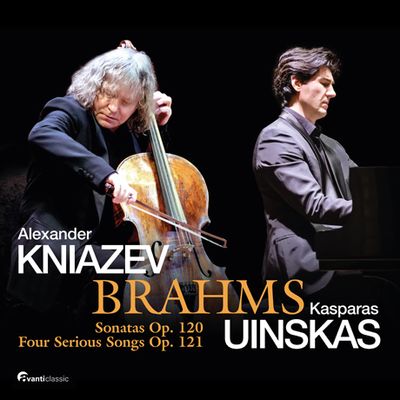 SONATAS OP.120, FOUR SERIOUS SONGS OP.121/ ALEXANDER KNIAZEV, KASPARAS UINSKAS [브람스: 소나타, 네 개의 엄숙한 노래(첼로 편곡) - 알렉산더 크냐체프]