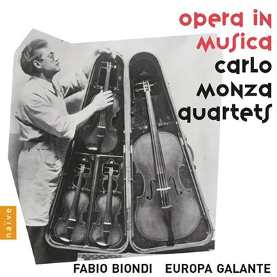 OPERA IN MUSICA/ FABIO BIONDI [몬자: 오페라 인 무지카 - 현악 사중주]
