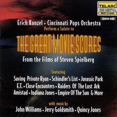 THE GREAT MOVIE SCORES/ ERICH KUNZEL CINCINNATI POPS ORCHESTRA