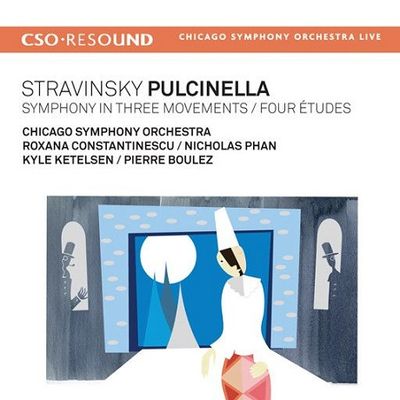 PULCINELLA/ PIERRE BOULEZ [스트라빈스키: 풀치넬라 - 피에르 불레즈]