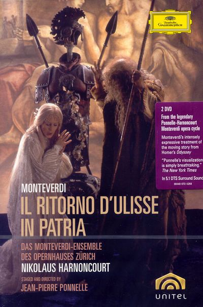 MONTEVERDI/ IL RITORNO D`ULISSE IN PATRIA/ NICOLAUS HARNONCOURT