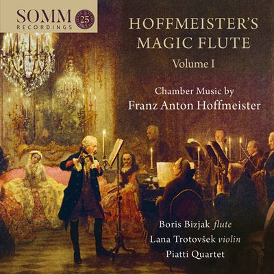 MAGIC FLUTE VOL.1/ BORIS BIZJAK, LANA TROTOVSEK, PIATTI QUARTET [호프마이스터의 마법의 플루트 1집 - 보리스 비자크]
