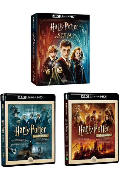 해리 포터 8 콜렉션 4K UHD ONLY [HARRY POTTER 8 FILM COLLECTION]