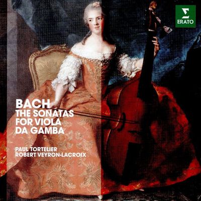 THE SONATAS FOR VIOLA DA GAMBA/ PAUL TORTELIER, ROBERT VEYRON-LACROIX [ERATO STORY] [바흐: 첼로 소나타 (비올라 다 감바 소나타)]