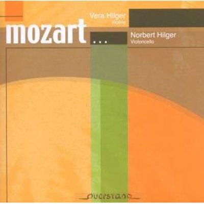 TRANSCRIPTION FOR VIOLIN AND CELLO/ VERA & NORBERT HILGER [모차르트: 바이올린과 첼로를위한 편곡집]