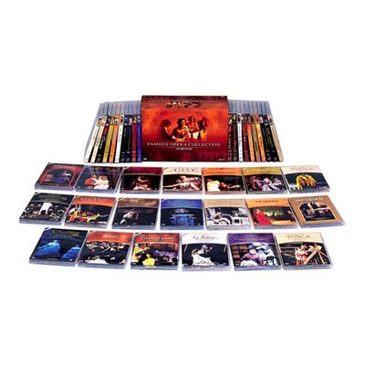 [인터넷교보단독] 세계 오페라 걸작 DVD전집 20종 [FAMOUS OPERA COLLECTION]