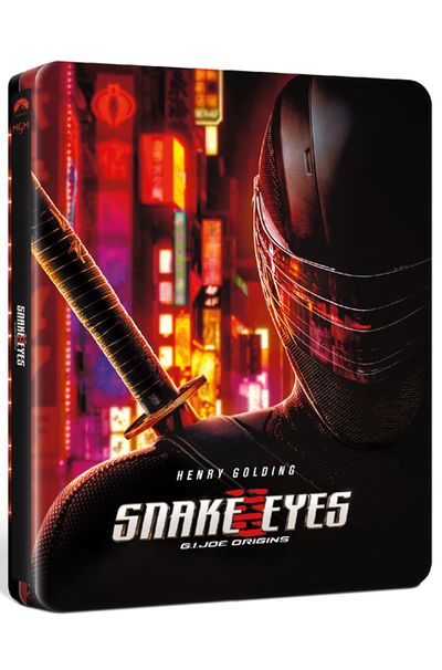 스네이크 아이즈: 지 아이 조 4K UHD+BD [스틸북 한정판] [SNAKE EYES: G.I.JOE ORIGINS]
