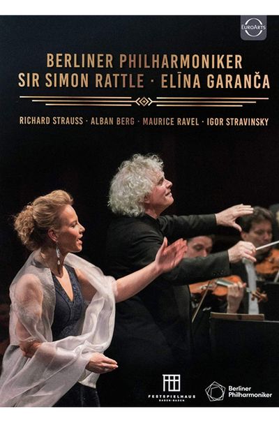 BERLINER PHILHARMONIKER IN BADEN-BADEN/ ELINA GARANCA, SIMON RATTLE [2018 바덴바덴 축제극장 실황: 베를린 필하모닉, 사이먼 래틀, 엘리나 가랑차]