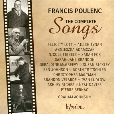 THE COMPLETE SONGS/ AGNIESZKA ADAMCZAK, GRAHAM JOHNSON
