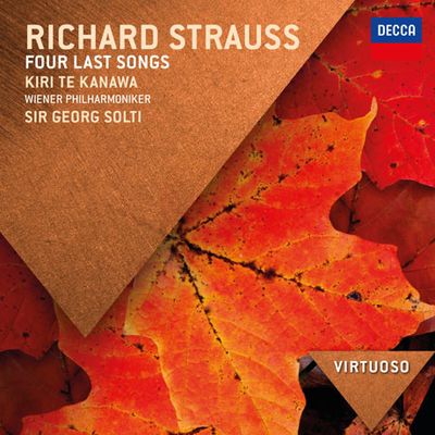 FOUR LAST SONGS/ KIRI TE KANAWA, GEORG SOLTI [VIRTUOSO] [슈트라우스: 4개의 마지막 노래]