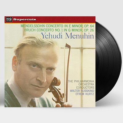 VIOLIN CONCERTO/ YEHUDI MENUHIN, WALTER SUSSKIND [멘델스존 & 브루흐: 바이올린 협주곡 - 메뉴힌, 서스킨드] [LP]