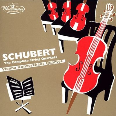 THE COMPLETE STRING QUARTETS/ VIENNA KONZERTHAUS QUARTET [UHQCD] [슈베르트: 현악 사중주 전집 - 빈 콘체르트하우스 사중주단]