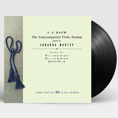 SONATAS & PARTITAS FOR UNACCOMPANIED VIOLIN NO.1 & 2/ JOHANNA MARTZY [요한나 마르치: 바흐 무반주 바이올린을 위한 소나타와 파르티타 1집] [180G LP]