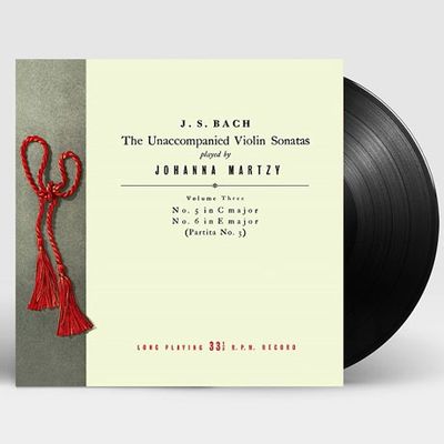 SONATAS & PARTITAS FOR UNACCOMPANIED VIOLIN NO.5 & 6/ JOHANNA MARTZY [요한나 마르치: 바흐 무반주 바이올린을 위한 소나타와 파르티타 3집] [180G LP]