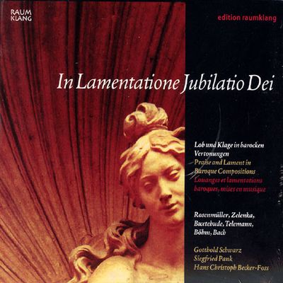 IN LAMENTATIONE JUBILATIO DEI [바리톤을 위한 독일 바로크 교회음악]