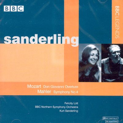 DON GIOVANNI OVERTURE, SYMPHONY NO.4/ KURT SANDERLING
