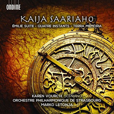 EMILEI SUITE, QUATRE INSTANTS, TERRA MEMORIA/ KAREN VOURCH, MARKO LETONJA [사리아호: 에밀리 모음곡 외]