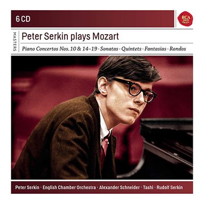 PLAYS MOZART [SONY MASTERS] [피터 제르킨이 연주하는 모차르트]