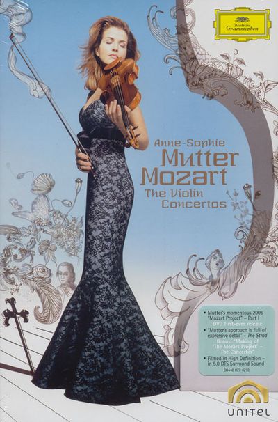 MOZART THE VIOLIN CONCERTOS [모차르트: 바이올린 협주곡 - 안네 소피 무터]