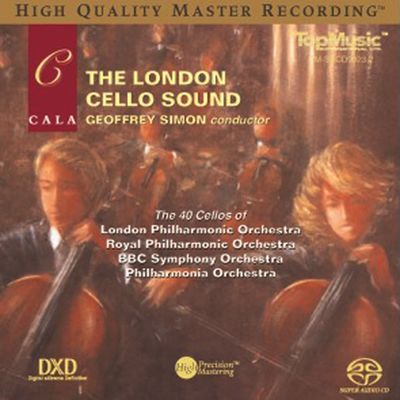 THE LONDON CELLO SOUND/ GEOFFREY SIMON [SACD HYBRID] [런던 첼로 사운드: 40대의 첼로로 연주하는 클래식 소품집]