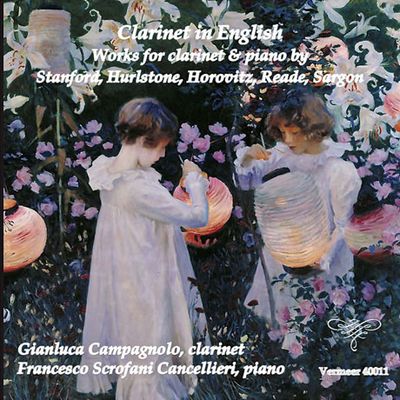 CLARINET IN ENGLISH: WORKS FOR CLARINET & PIANO/ GIANLUCA CAMPAGNOLO [클라리넷 인 잉글리시: 20세기 작품집 - 지안루카 캄파놀로]