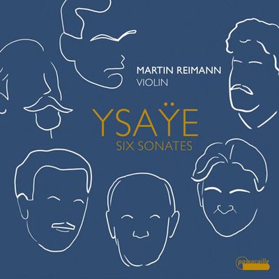 SIX SONATES/ MARTIN REIMANN [이자이: 무반주 바이올린 소나타 - 마르틴 라이만]