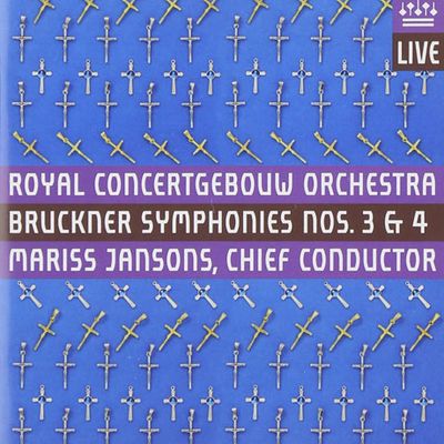 SYMPHONIES NOS.3 & 4/ MARISS JANSONS [SACD HYBRID] [브루크너: 교향곡 3, 4번]
