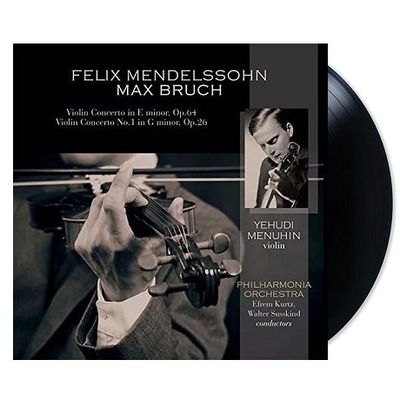 VIOLIN CONCERTOS/ YEHUDI MENUHIN, EFREM KURTZ [180G LP] [멘델스존 & 브루흐: 바이올린 협주곡]