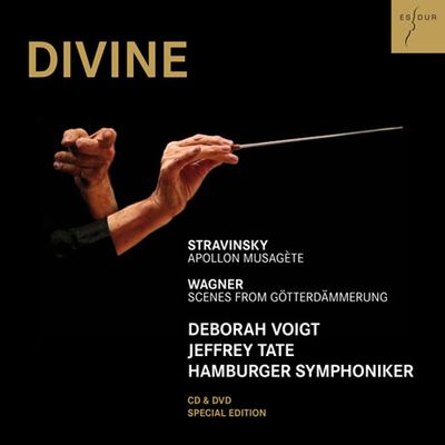 APOLLON MUSAGETE & SCENES FROM GOTTERDAMMERUNG/ DEBORAH VOIGT, JEFFREY TATE [CD+DVD] [스트라빈스키: 뮤즈를 인도하는 아폴로 & 바그너: <신들의 황혼> 발췌]