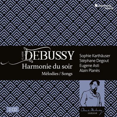 MELODIES & SONGS/ SOPHIE KARTHAUSER, STEPHANE DEGOUT [드뷔시: 가곡집]
