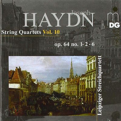 STRING QUARTETS VOL.10 - OP.64 NO.1, 2, 6/ LEIPZIGER STREICHQUARTETT [하이든: 현악 사중주 10집 - 라이프치히 현악 사중주단]