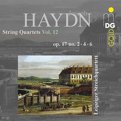 STRING QUARTETS VOL.12 - OP.17 NO.2, 4, 6/ LEIPZIGER STREICHQUARTETT [하이든: 현악 사중주 12집 - 라이프치히 현악 사중주단]