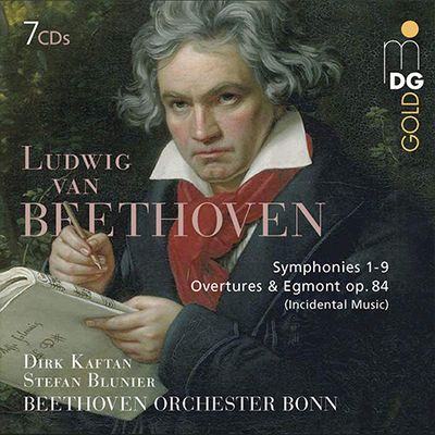 SYMPHONIES 1-9, OVERTURES & EGMONT OP.84/ DIRK KAFTAN, STEFAN BLUNIER [베토벤: 교향곡 전곡, 서곡 모음 에그몬트 모음곡]