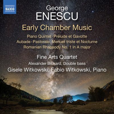 EARLYY CHAMBER MUSIC/ FINE ARTS QUARTET [에네스쿠: 초기 실내악 작품집 - 파인 아츠 사중주단]