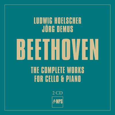 THE COMPLETE WORKS FOR CELLO & PIANO/ LUDWIG HOELSCHER [베토벤: 첼로 소나타 전곡, 첼로와 피아노를 위한 변주곡 - 루트비히 횔셔]