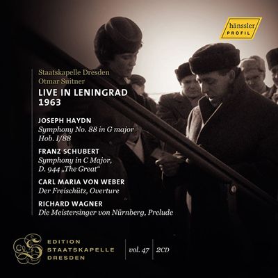 LIVE IN LENINGRAD 1963/ OTMAR SUITNER [하이든, 슈베르트, 모차르트 외: 슈타츠카펠레 드레스덴의 1963년 레닌그라드 연주회 실황 - 오트마르 주이트너]