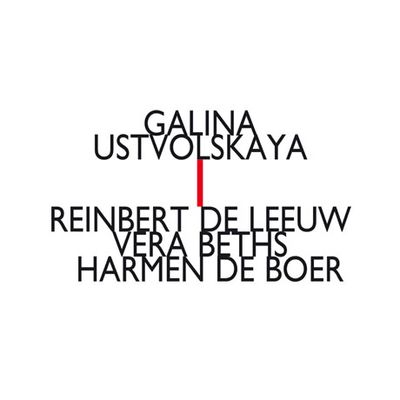 TRIO FOR VIOLIN, CLARINET AND PIANO/ REINBERT DE LEEUW, VERA BETHS, HARMEN DE BOER [우스트볼스카야: 클라리넷, 바이올린, 피아노를 위한 트리오 - 레이우, 베스, 보에르]
