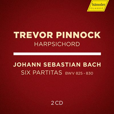 SIX PARTITAS BWV 825-830/ TREVOR PINNOCK [바흐: 건반 파르티타 전곡 - 트레버 피녹]