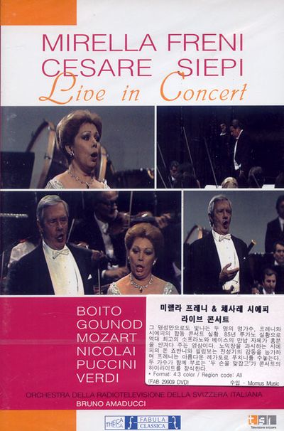 FRENI/ SIEPI LIVE IN CONCERT [미렐라 프레니 & 체사레 시에피 라이브 콘서트]