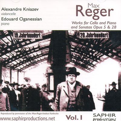 WORKS FOR CELLO AND PIANO AND SONATAS OPUS 5 & 28/ ALEXANDRE KNIAZEV/ EDOUARD OGANESSIAN