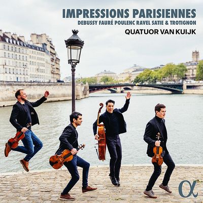 IMPRESSIONS PARISIENNES/ QUATUOR VAN KUIJK [모차르트, 슈베르트, 멘델스존 외: 파리의 인상 - 반 쿠이크 사중주단]