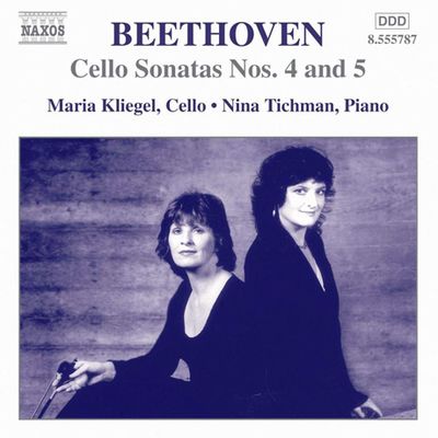 MUSIC FOR CELLO AND PIANO VOL.3/ MARIA KLIEGEL, NINA TICHMAN [베토벤: 첼로와 피아노를 위한 음악 3집 - 마리아 클리겔]