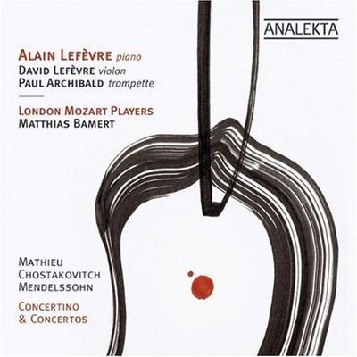 CONCERTINO & CONCERTOS/ ALAIN LEFEVRE, MATTHIAS BAMERT