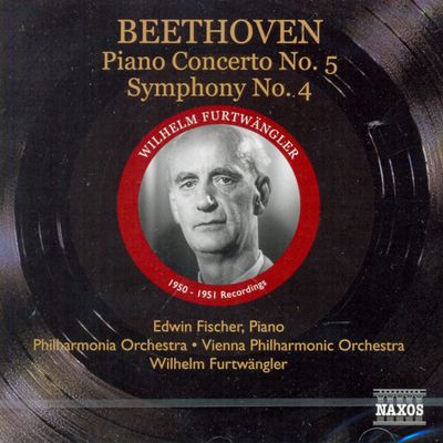 PIANO CONCERTO NO.5 EMPEROR & SYMPHONY NO.4/ WILHELM FURTWANGLER
