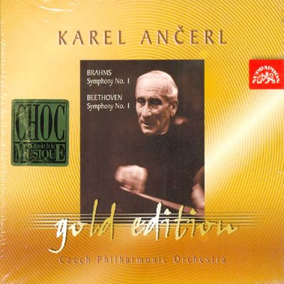 BRAHMS & BEETHOVEN SYMPHONY NO.1 [KAREL ANCERL GOLD EDITION 9]