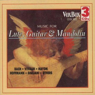 MUSIC FOR LUTE, GUITAR & MANDOLIN [류트, 기타, 만돌린을 위한 음악]