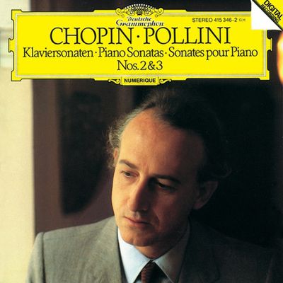 PIANO SONATAS NOS.2 & 3/ MAURIZIO POLLINI [쇼팽: 피아노 소나타 2, 3번 - 마우리치오 폴리니]